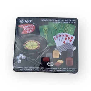 Buzzy Casino Game Set 5 games new still seal in plastic